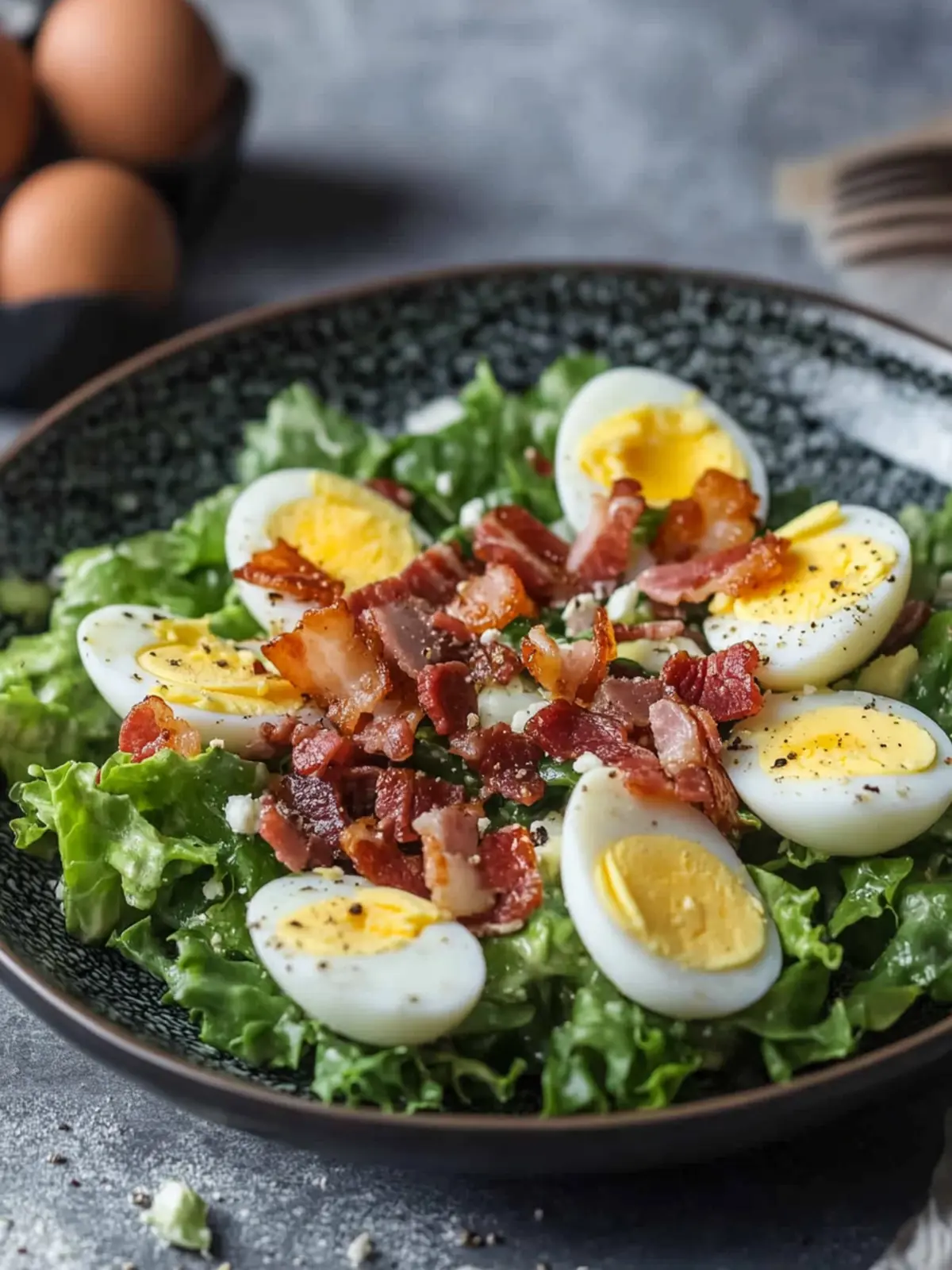 Bacon and Egg Salad: Your New Favorite Comfort Meal 2 Bacon and Egg Salad
