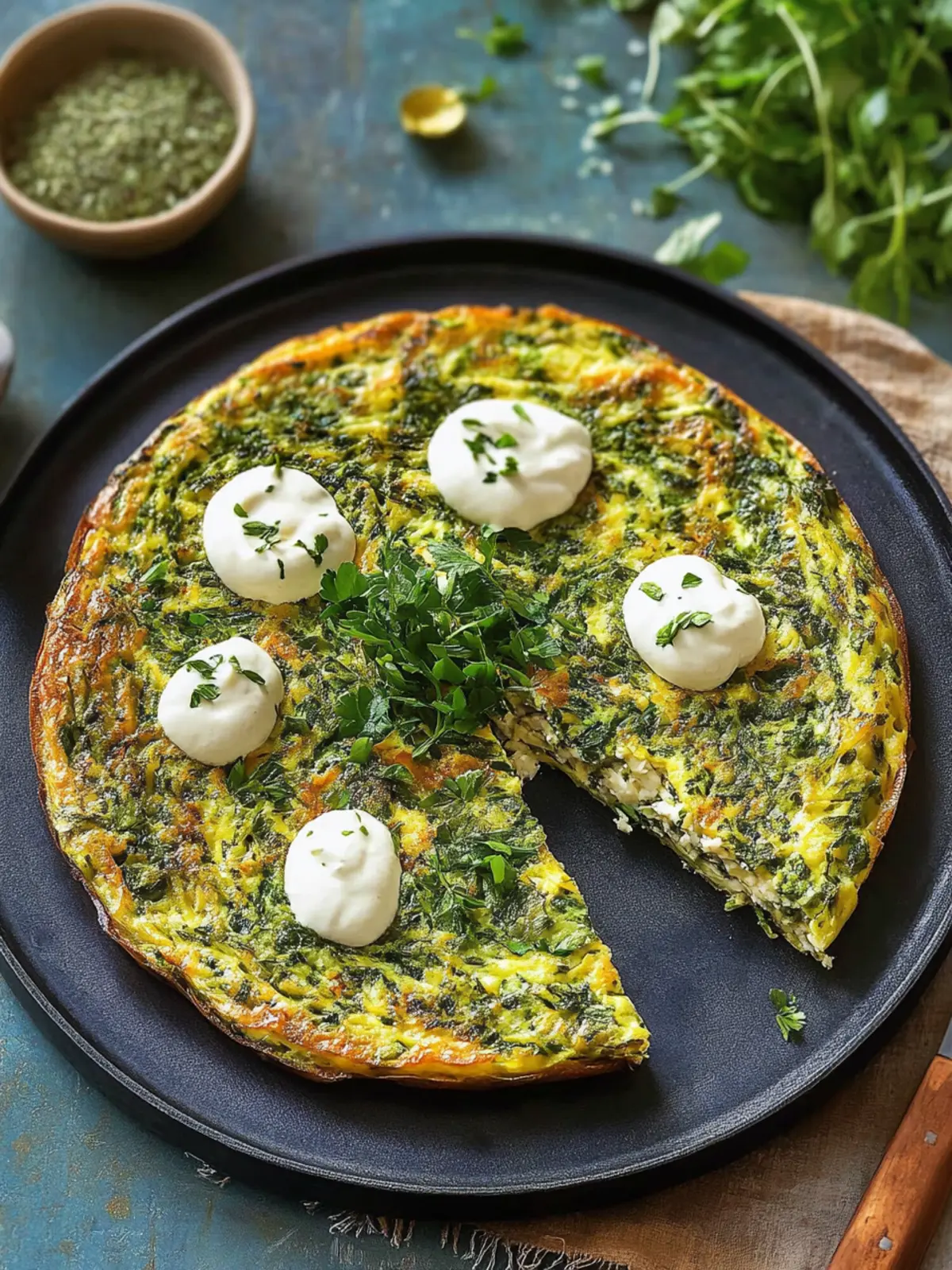 Delicious Spring Herb Frittata for Your Perfect Brunch Feast 3 Spring Herb Frittata