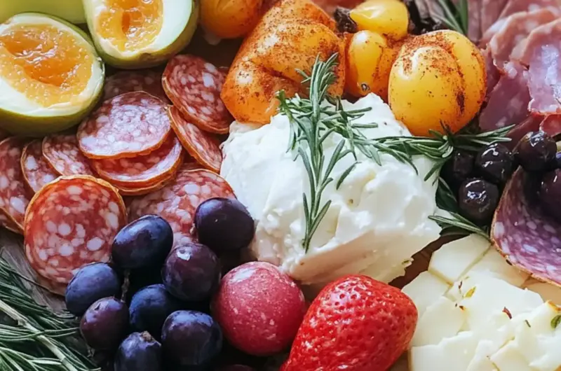 Passover Inspired Charcuterie Board