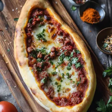Turkish Pide with Chorizo: Easy Comfort Food for Sharing 10 Turkish Pide with Chorizo
