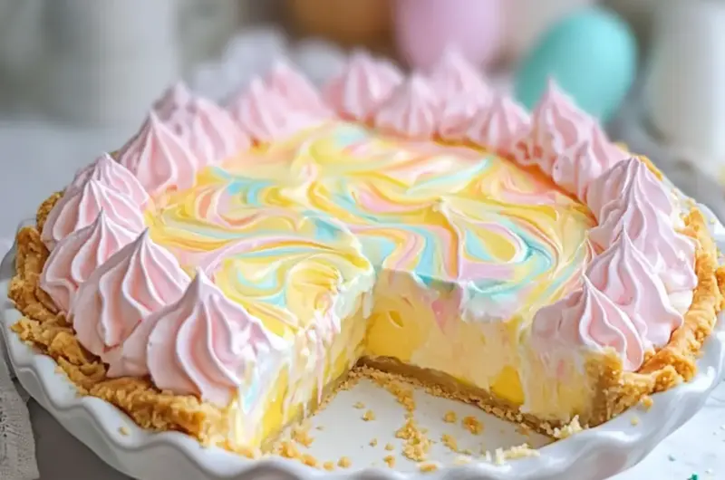 Easter Swirl Pie