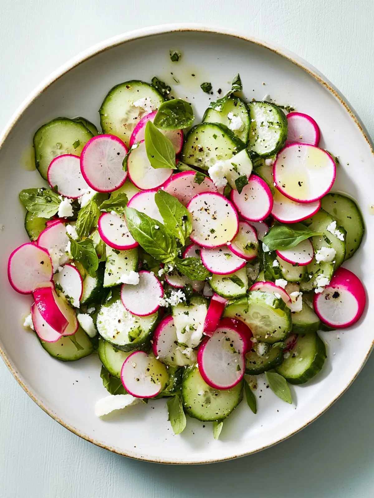 Crisp Cucumber Radish Salad to Revitalize Your Dinner Table 3 Cucumber Radish Salad