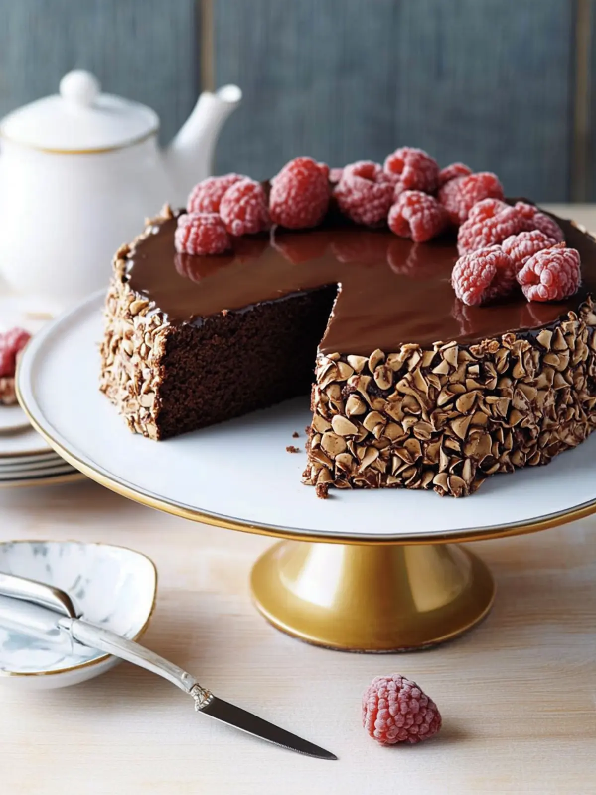 Irresistible Flourless Chocolate Cake with a Nutty Twist 5 Flourless Chocolate Cake