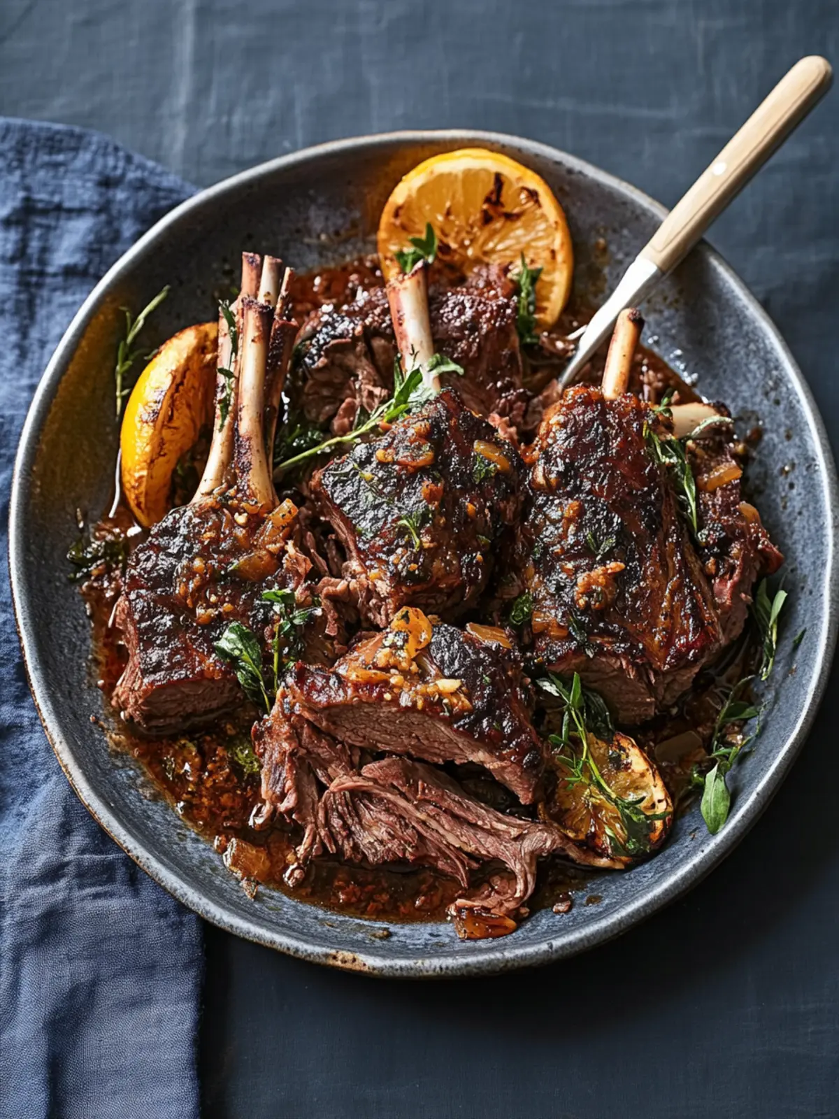 Savory Braised Lamb with Baharat – A Flavor Adventure! 4 Braised Lamb