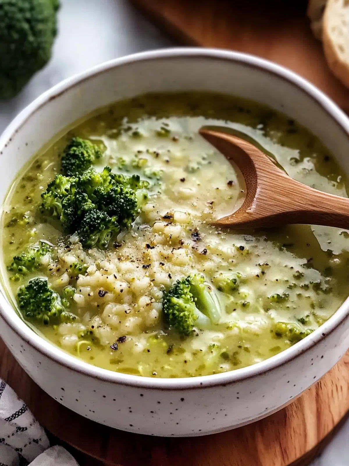 Delicious Garlic Italian Broccoli Soup Ready in 30 Minutes 2 Garlic Italian Broccoli Soup