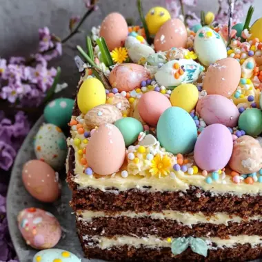 Delightful Easy Easter Cake with Creamy Chocolate Frosting 10 Easy Easter Cake