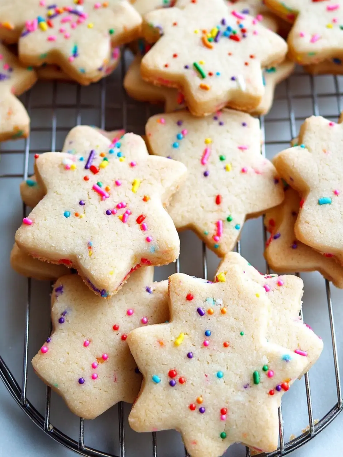 Funfetti Shortbread Cut-Out Cookies to Brighten Your Day 4 Funfetti Shortbread Cut-Out Cookies