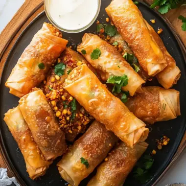 Delicious Msakhan Egg Rolls: Quick Comfort Food Delight 9 Msakhan Egg Rolls