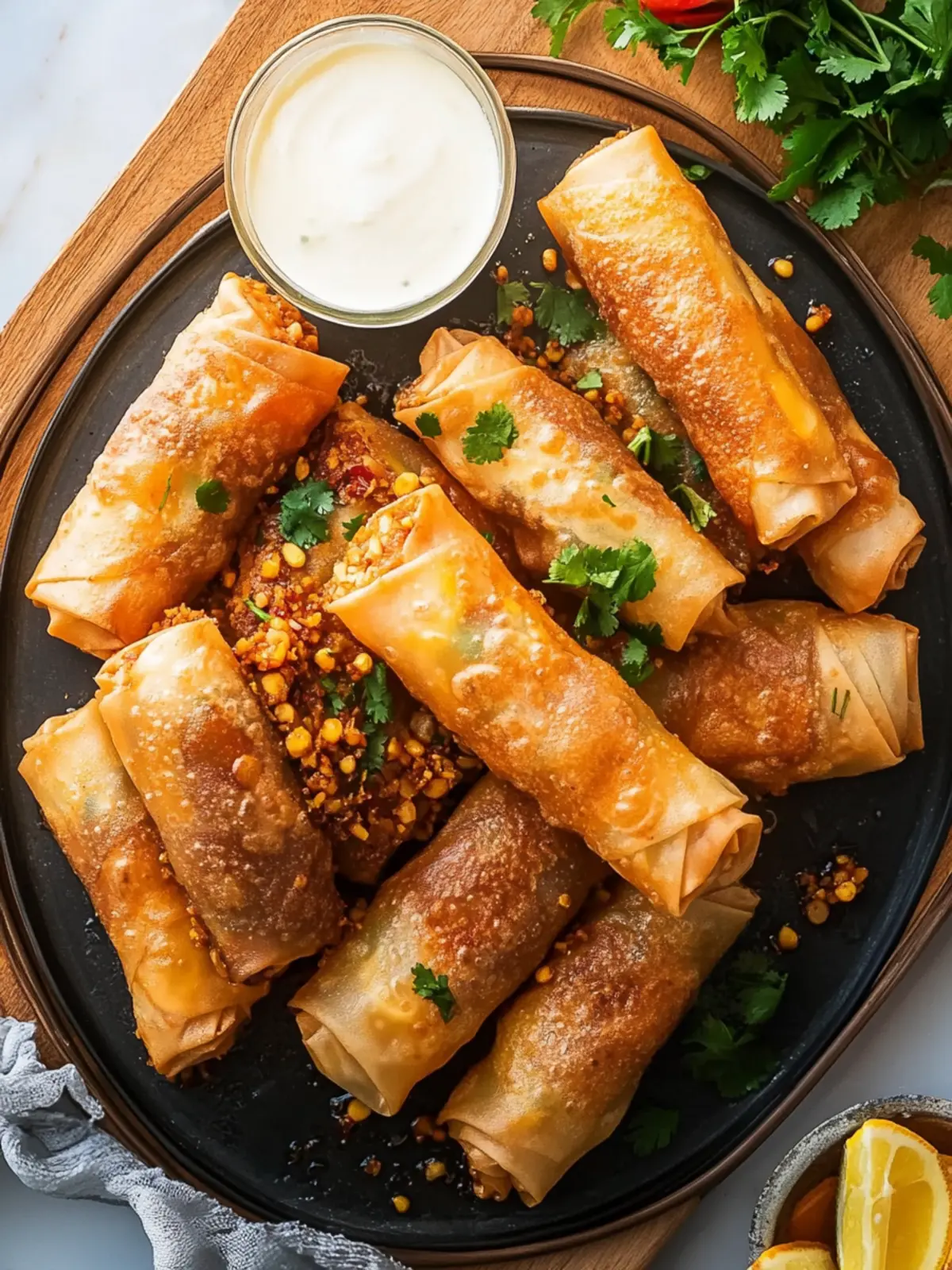 Delicious Msakhan Egg Rolls: Quick Comfort Food Delight 5 Msakhan Egg Rolls