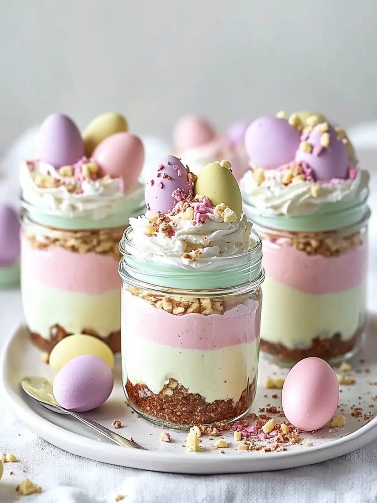Easter Egg Cheesecake Jars That Wow Your Spring Gatherings 3 Easter Egg Cheesecake Jars