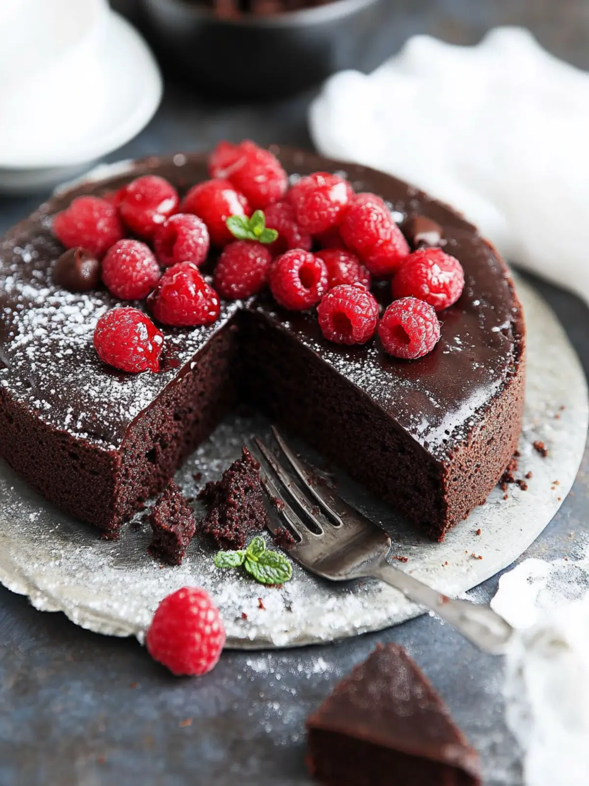 Indulge in Divine Flourless Chocolate Cake Bliss 4 Flourless Chocolate Cake