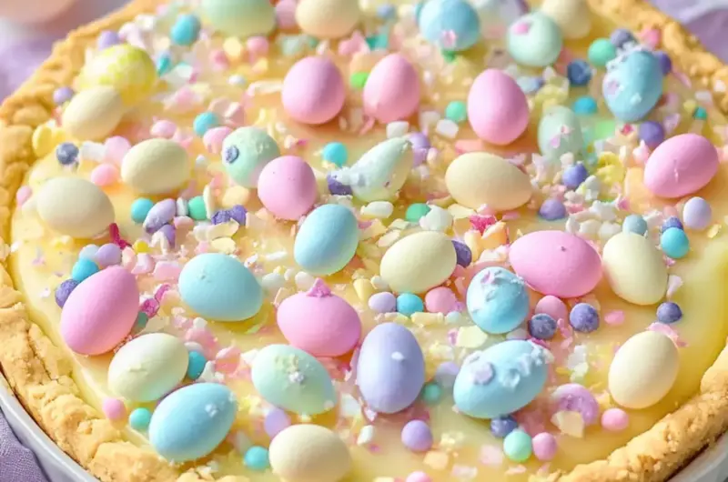 Easter Sugar Cookie Pie