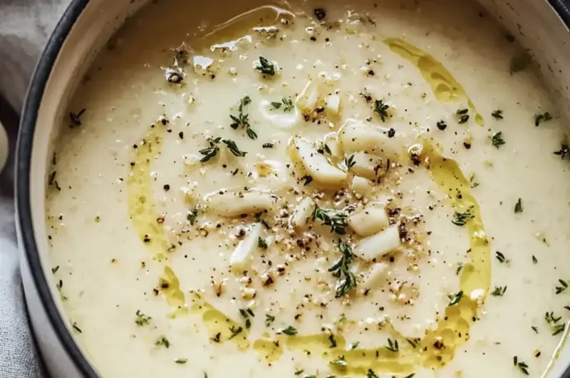 Country French Style Garlic Soup