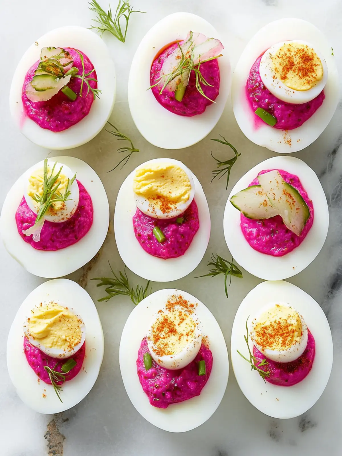 Beet-Pickled Deviled Eggs: A Tangy Twist for Your Next Snack 5 Beet-Pickled Deviled Eggs