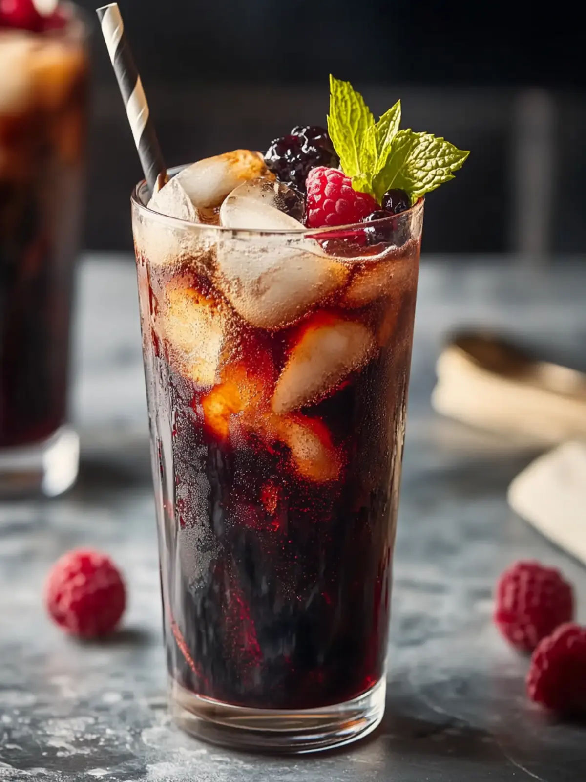 Refreshing Midnight Malibu Dirty Soda for a Tropical Escape 2 Midnight Malibu Dirty Soda