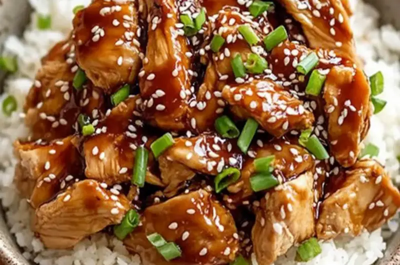 Sweet Crock Pot Teriyaki Chicken