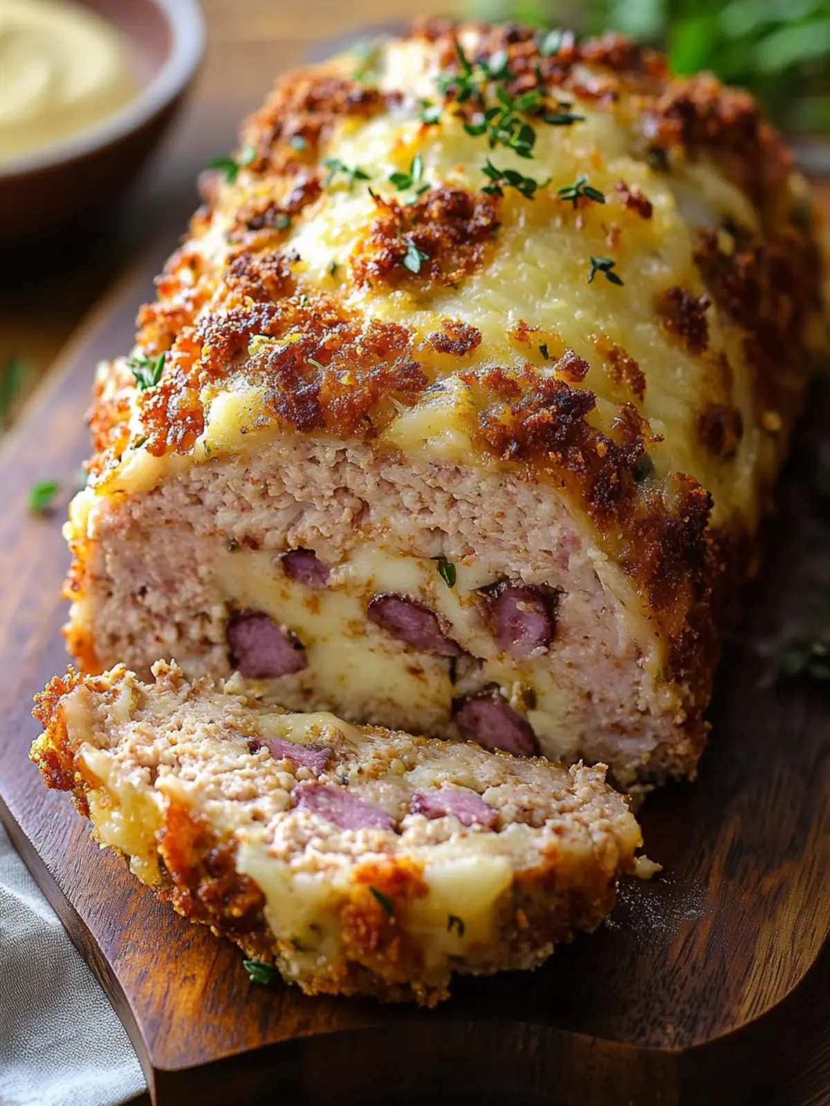 Savor the Best Chicken Cordon Bleu Meatloaf for Family Nights 3 Chicken Cordon Bleu Meatloaf