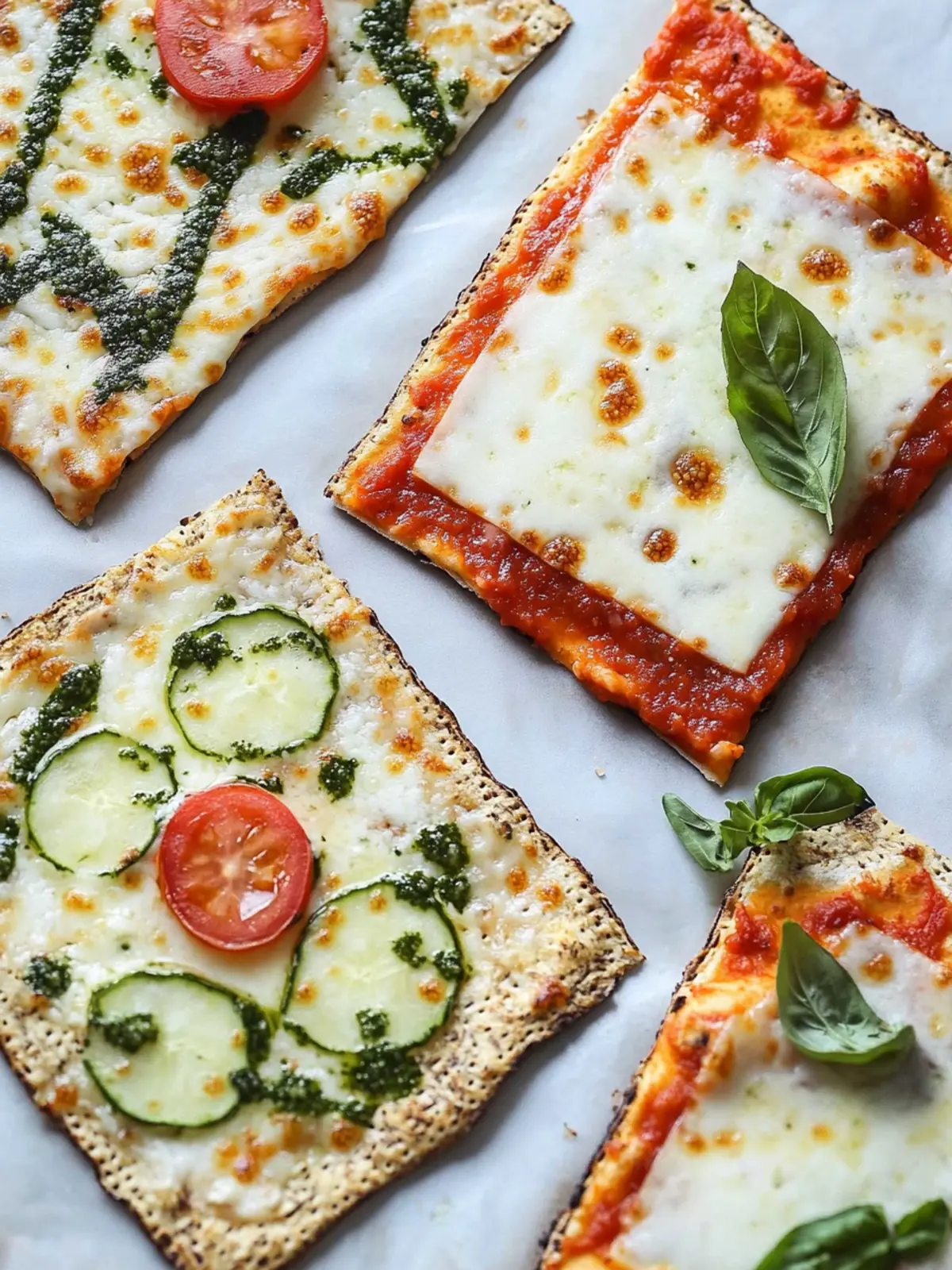 Delicious 4-Ingredient Matzah Pizza Ready in 10 Minutes 4 4-Ingredient Matzah Pizza