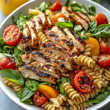 Grilled Chicken Pasta Salad That’s Bursting with Flavor 10 Grilled Chicken Pasta Salad