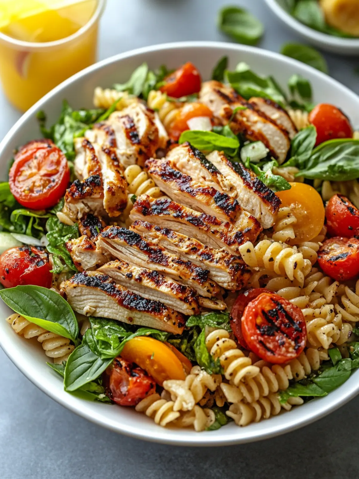 Grilled Chicken Pasta Salad That’s Bursting with Flavor 5 Grilled Chicken Pasta Salad