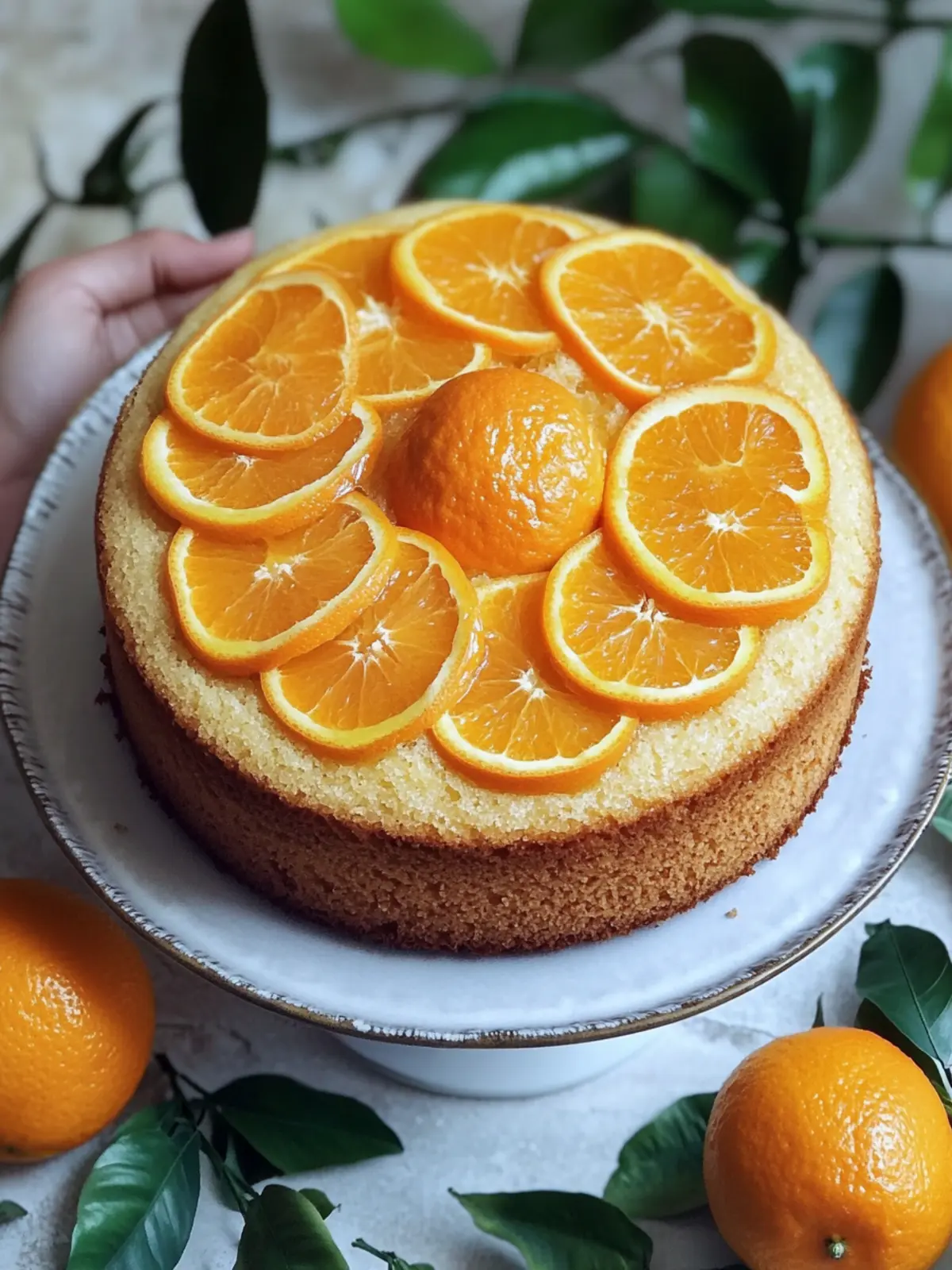 Sicilian Whole Orange Cake – Savor Every Zesty Bite! 4 Sicilian Whole Orange Cake