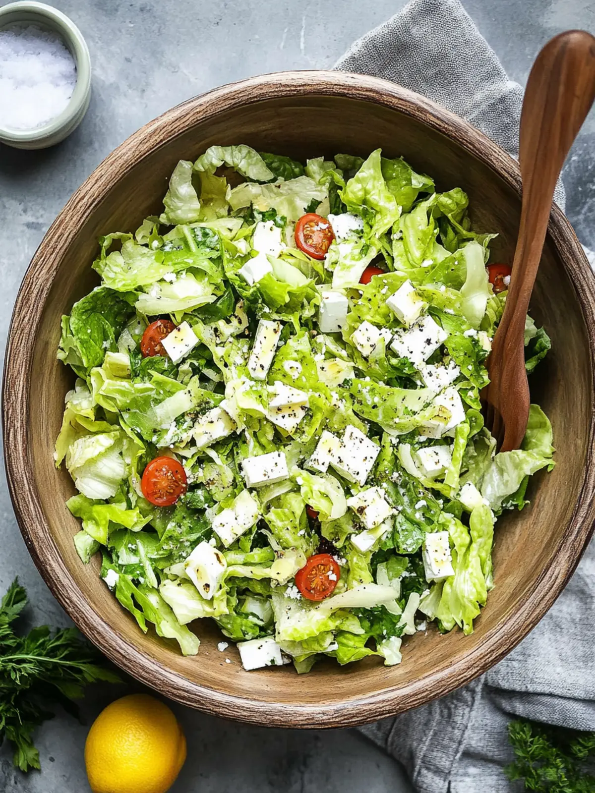 Zesty Maroulosalata: Your New Favorite Greek Lettuce Salad 4 Maroulosalata (Greek Lettuce Salad)