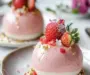 Easy White Chocolate Strawberry Mousse Domes for Sweet Moments