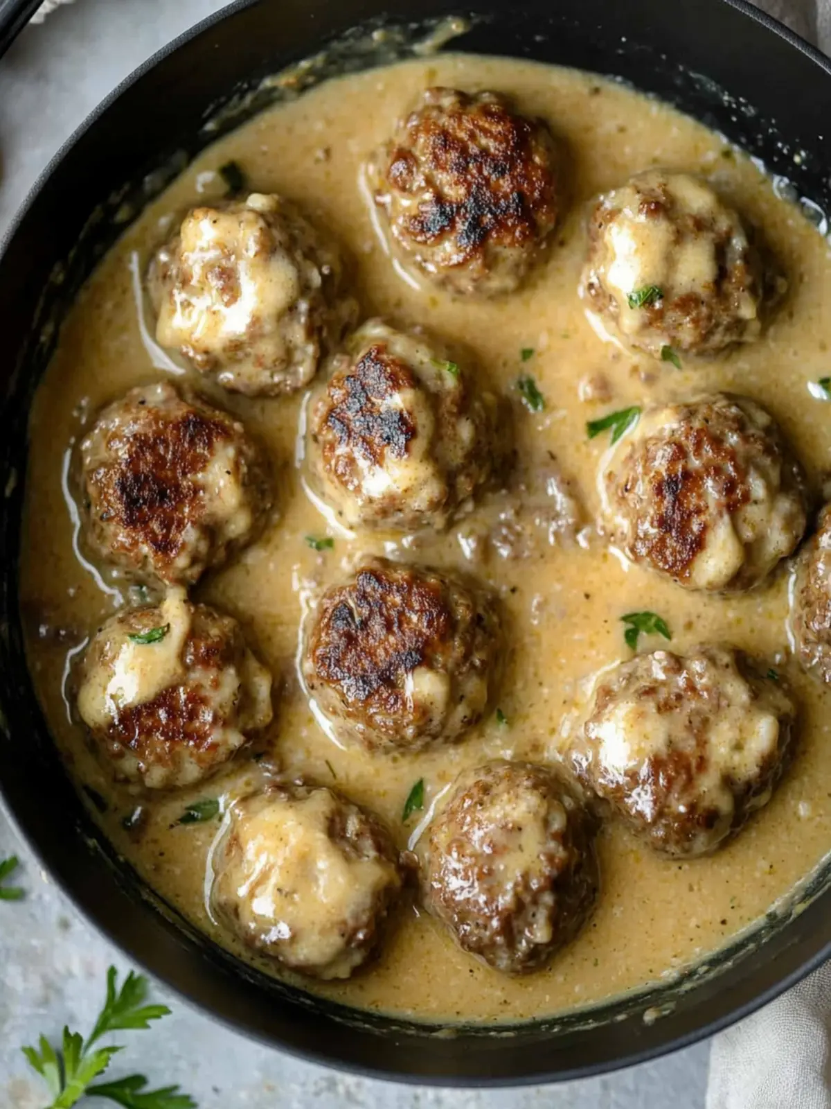 Homemade Meatballs in Dijon Gravy Your New Comfort Food Delight 3 Meatballs in Dijon Gravy