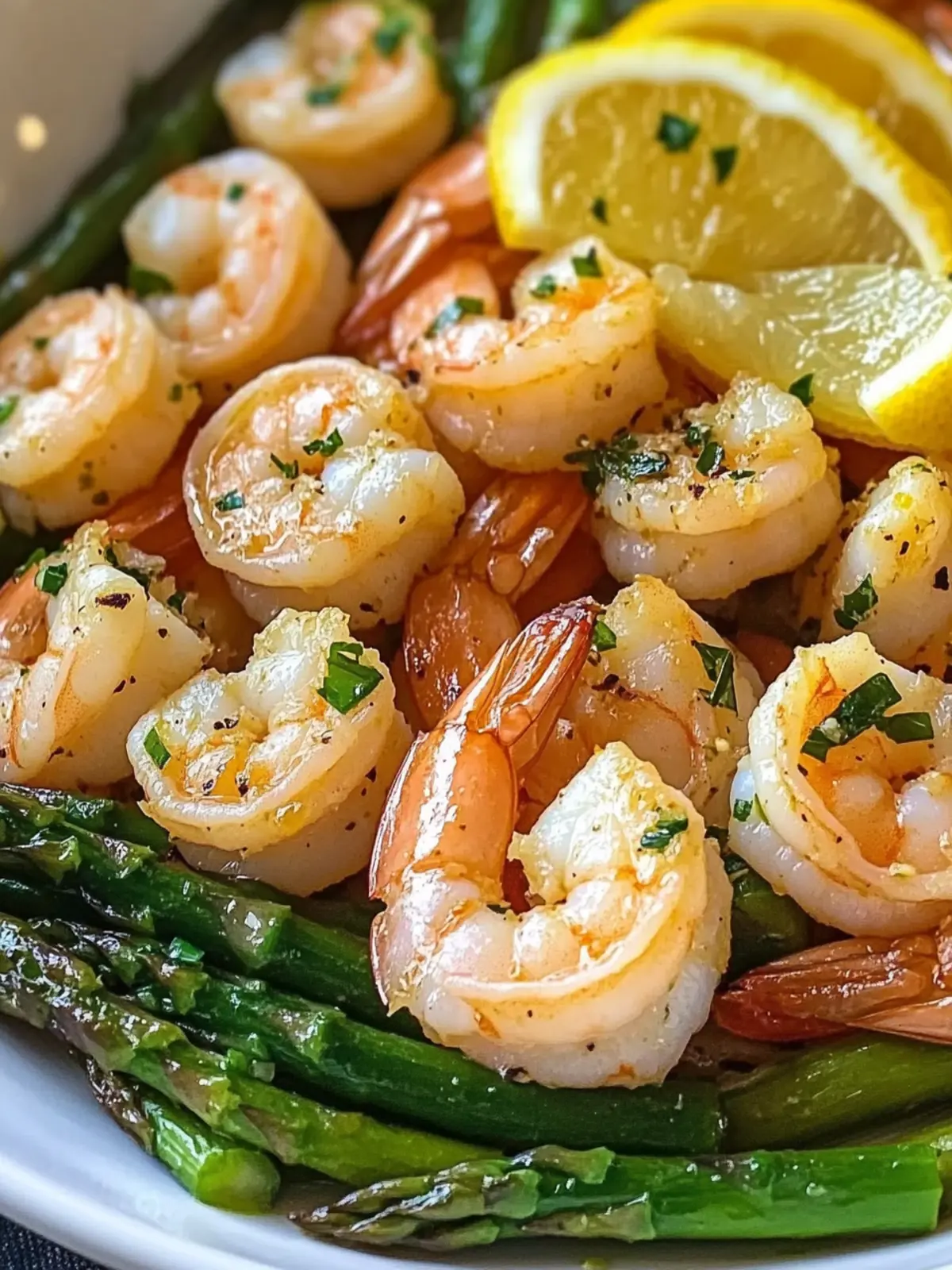 Zesty Lemon Garlic Shrimp and Asparagus in 20 Minutes 5 Lemon Garlic Shrimp and Asparagus