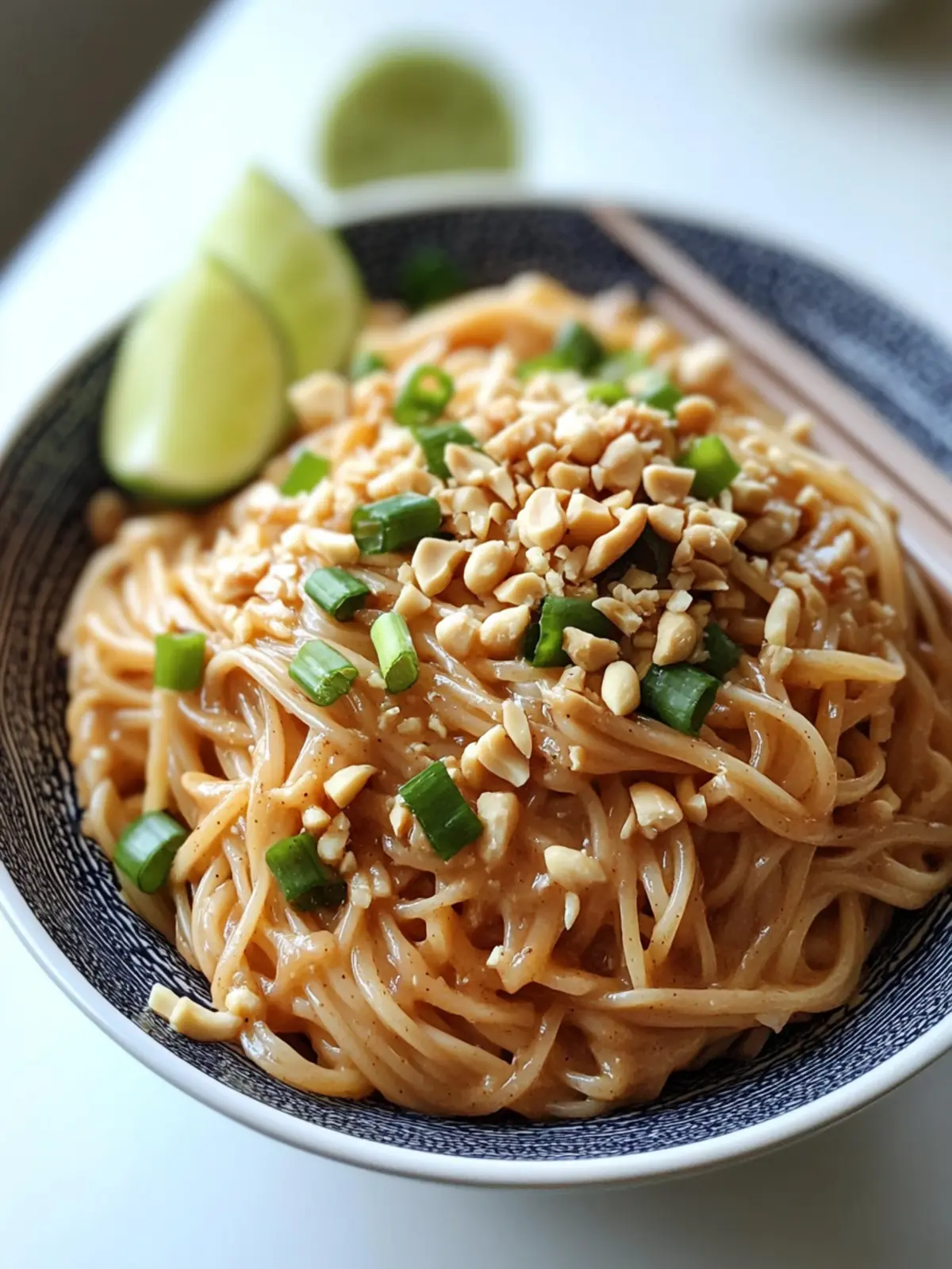 Peanut Sauce Rice Noodles: A Flavorful Comfort Dish 4 Peanut Sauce Rice Noodles