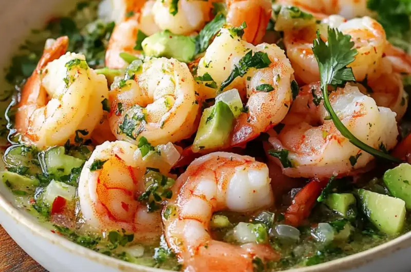 Shrimps in Culichi Salsa