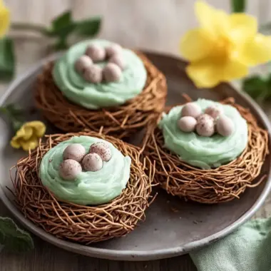 Delicious Birds Nest Cookies Perfect for Spring Celebrations 9 Birds Nest Cookies