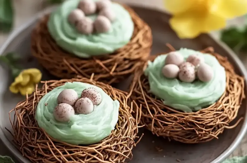 Birds Nest Cookies