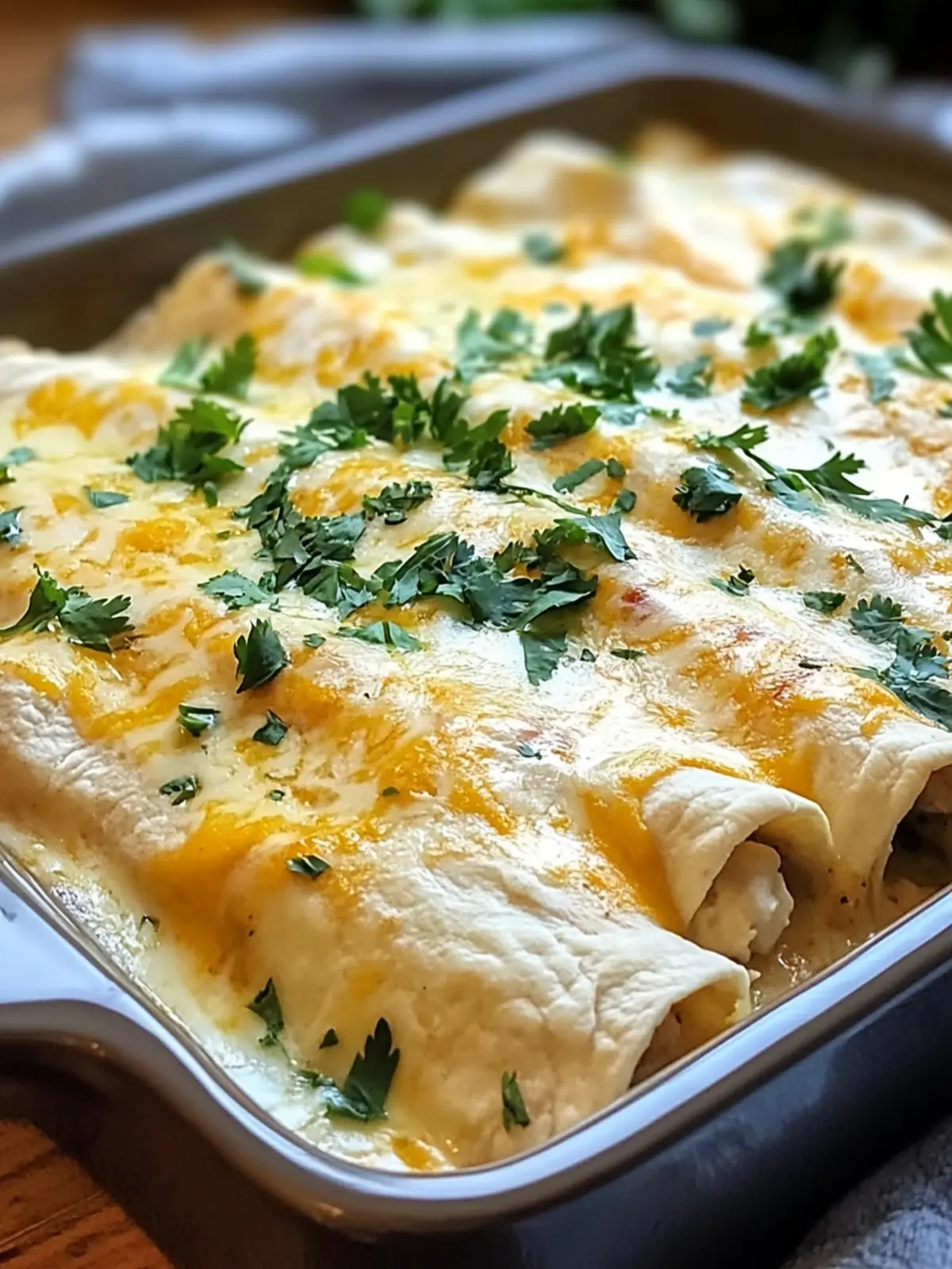 Savory White Chicken Enchiladas: A Comfort Food Delight 4 White Chicken Enchiladas