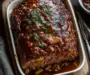 Savory Cowboy Meatloaf with BBQ and Cheddar Goodness