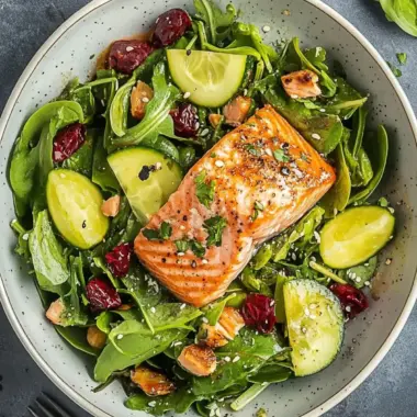 Salad with Salmon: A Fresh Twist You’ll Love 9 Salad with Salmon