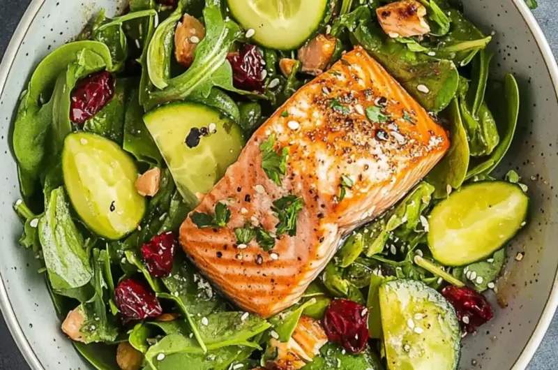 Salad with Salmon