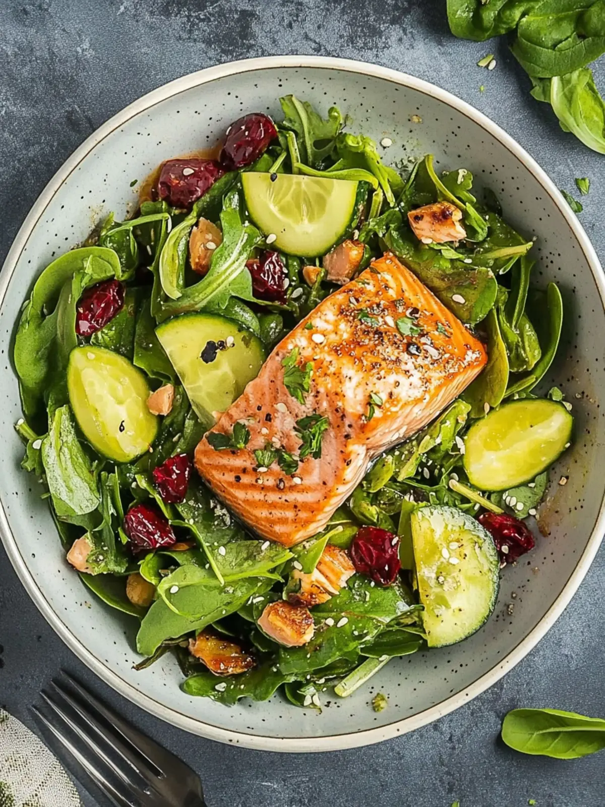 Salad with Salmon: A Fresh Twist You’ll Love 5 Salad with Salmon