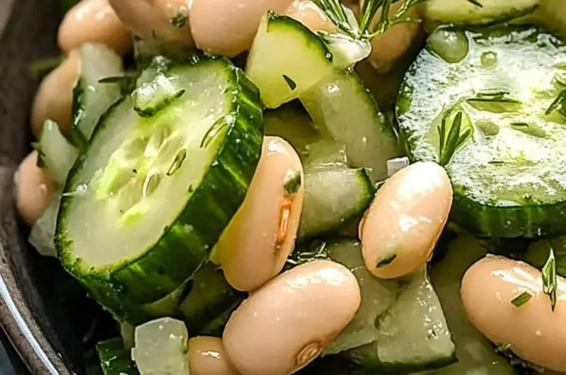 Dilly White Bean Cucumber Salad