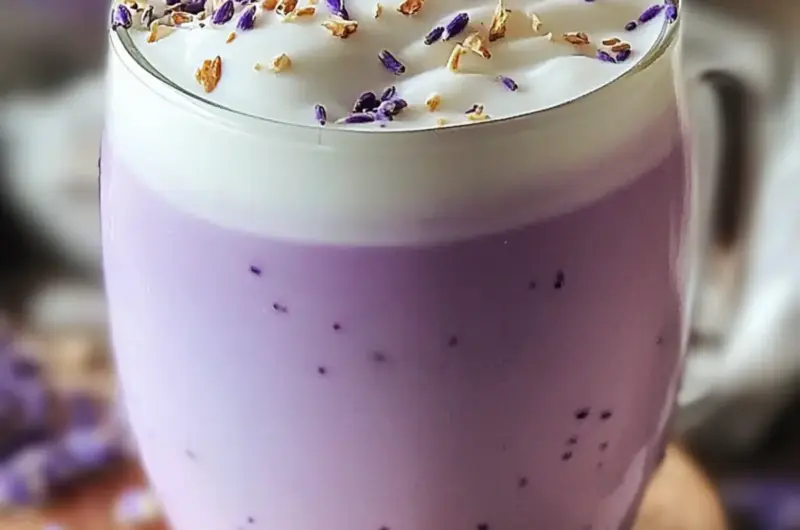 Lavender Milk Tea