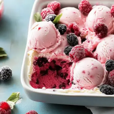 Raspberry Ice Cream Delight: Chill Out with a Dreamy Treat 9 Raspberry Ice Cream Delight