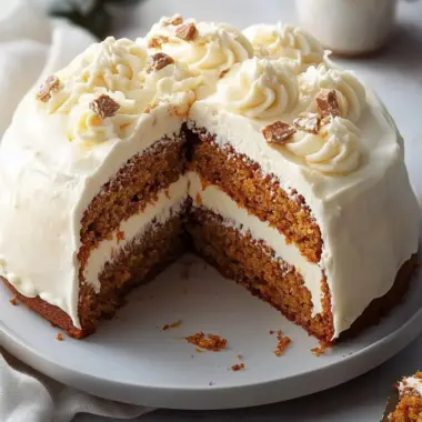 Surprise Carrot Cake with Creamy Filling for Ultimate Indulgence 10 Surprise Carrot Cake