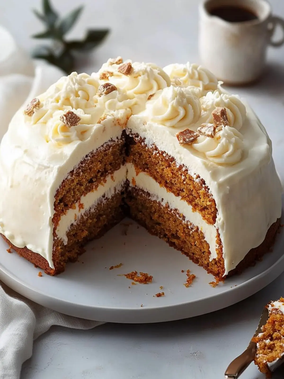 Surprise Carrot Cake with Creamy Filling for Ultimate Indulgence 5 Surprise Carrot Cake