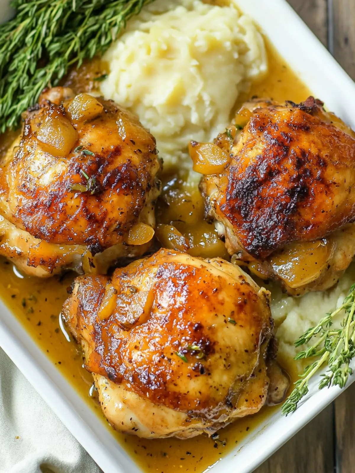Savory Apple Cider Chicken Thighs for Cozy Nights In 3 Apple Cider Chicken Thighs