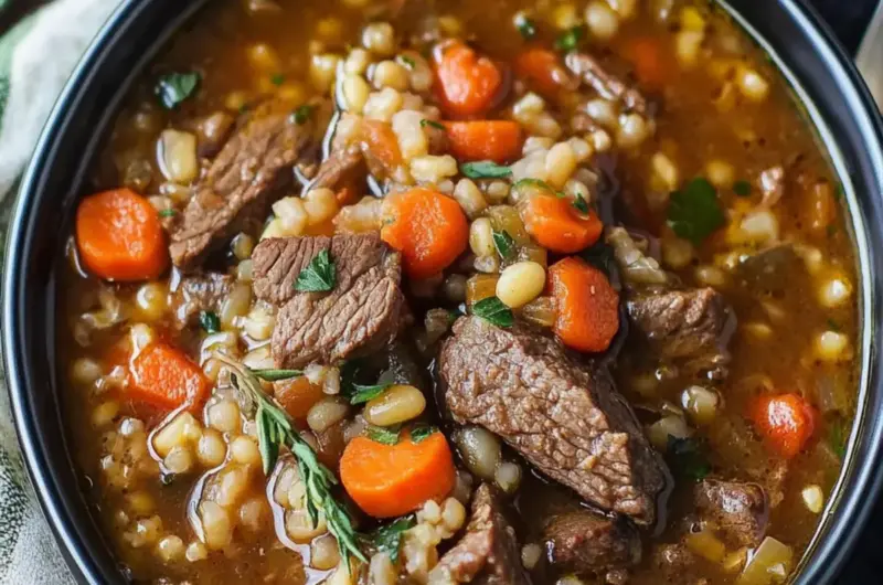 Beef Barley Soup