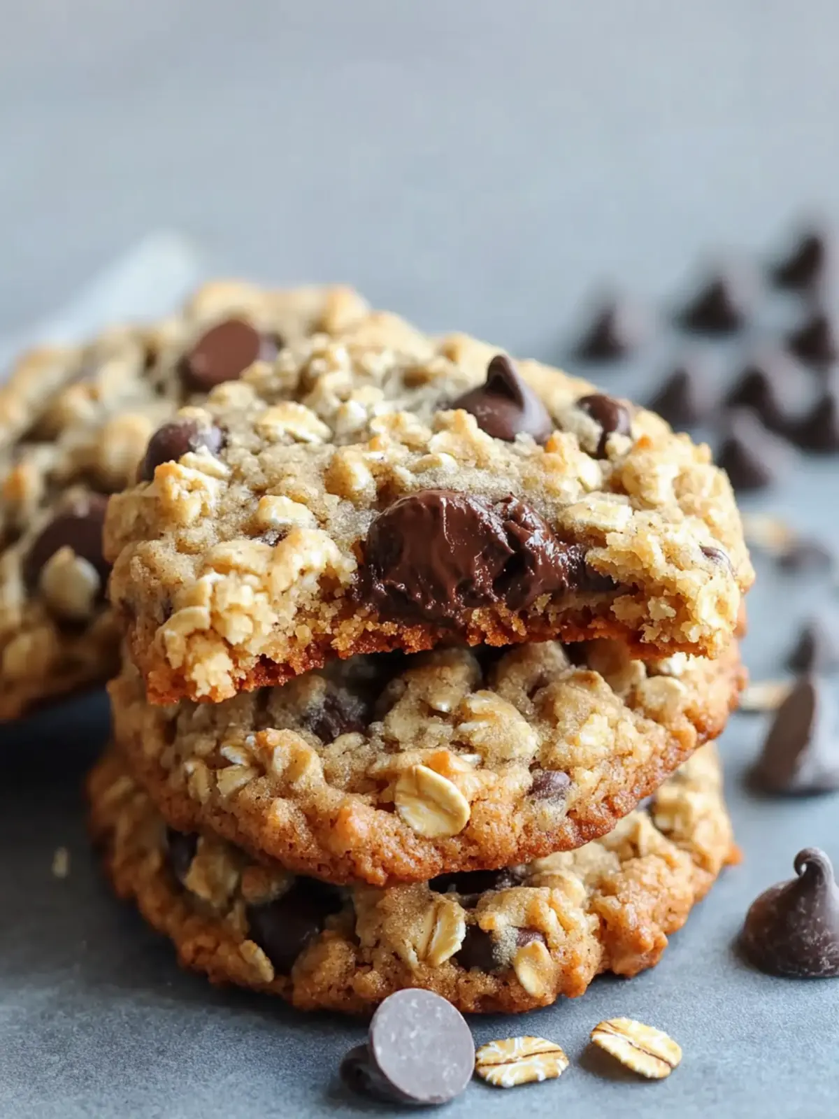 Thick & Chewy Oatmeal Chocolate Chip Cookies You’ll Love 4 Oatmeal Chocolate Chip Cookies