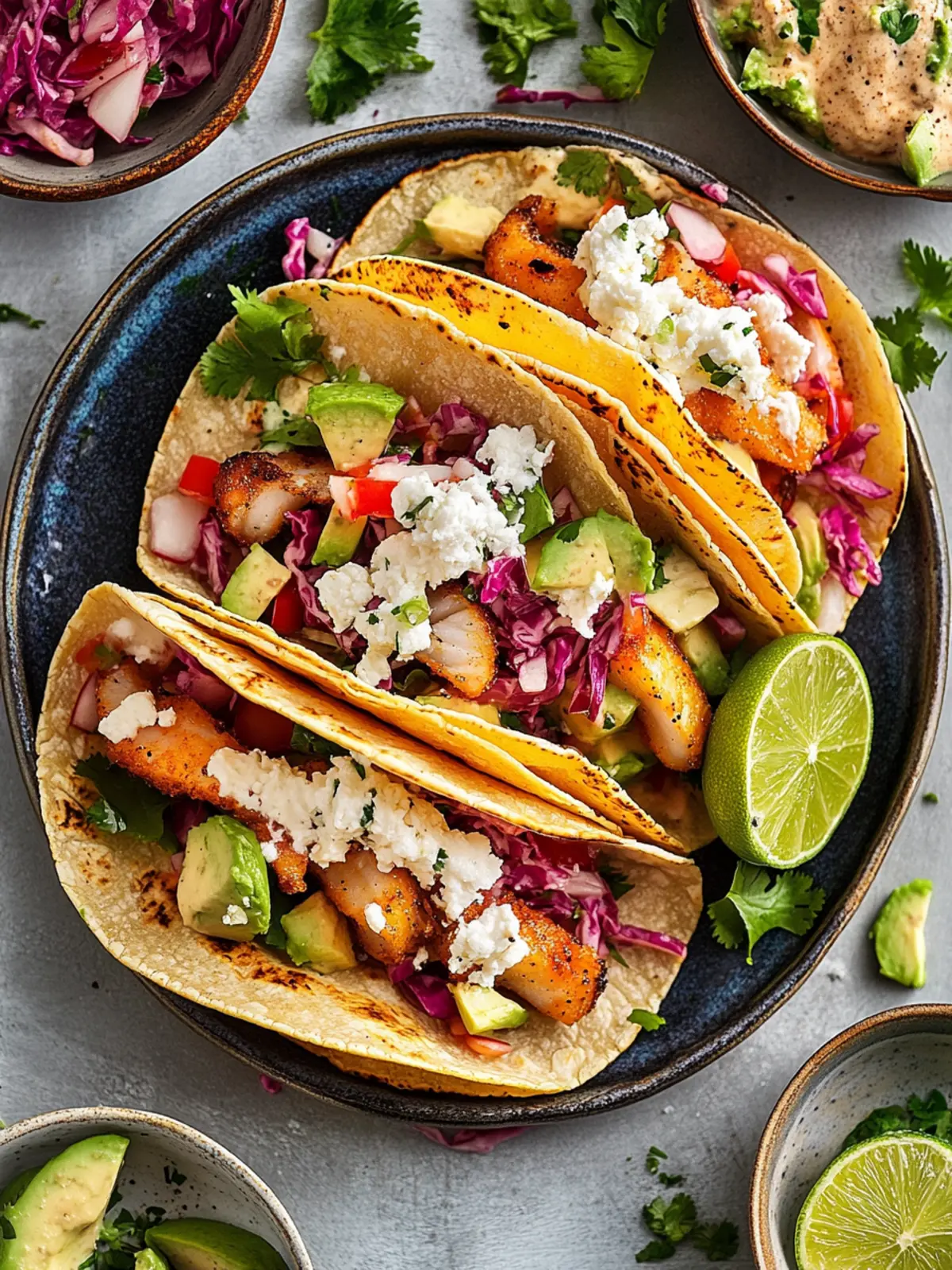 Zesty Fish Tacos with Creamy Lime Slaw You’ll Crave 4 Fish Tacos