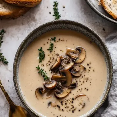 Creamy Mushroom Bisque That Warms Your Soul on Chill Nights 10 Mushroom Bisque