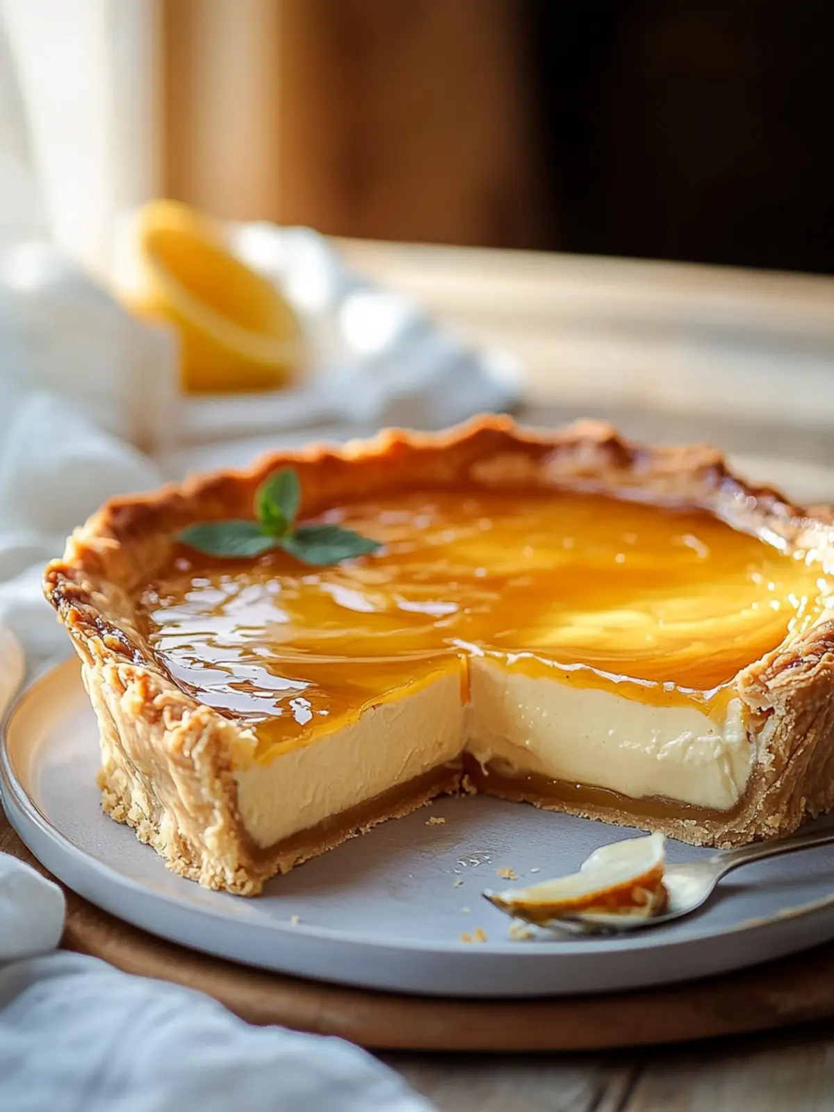 Golden Greek Honey Pie Recipe – Sweet Comfort in Every Bite 4 Golden Greek Honey Pie