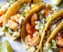 Shrimp Tacos with Poblano Lime Slaw for Flavor Lovers